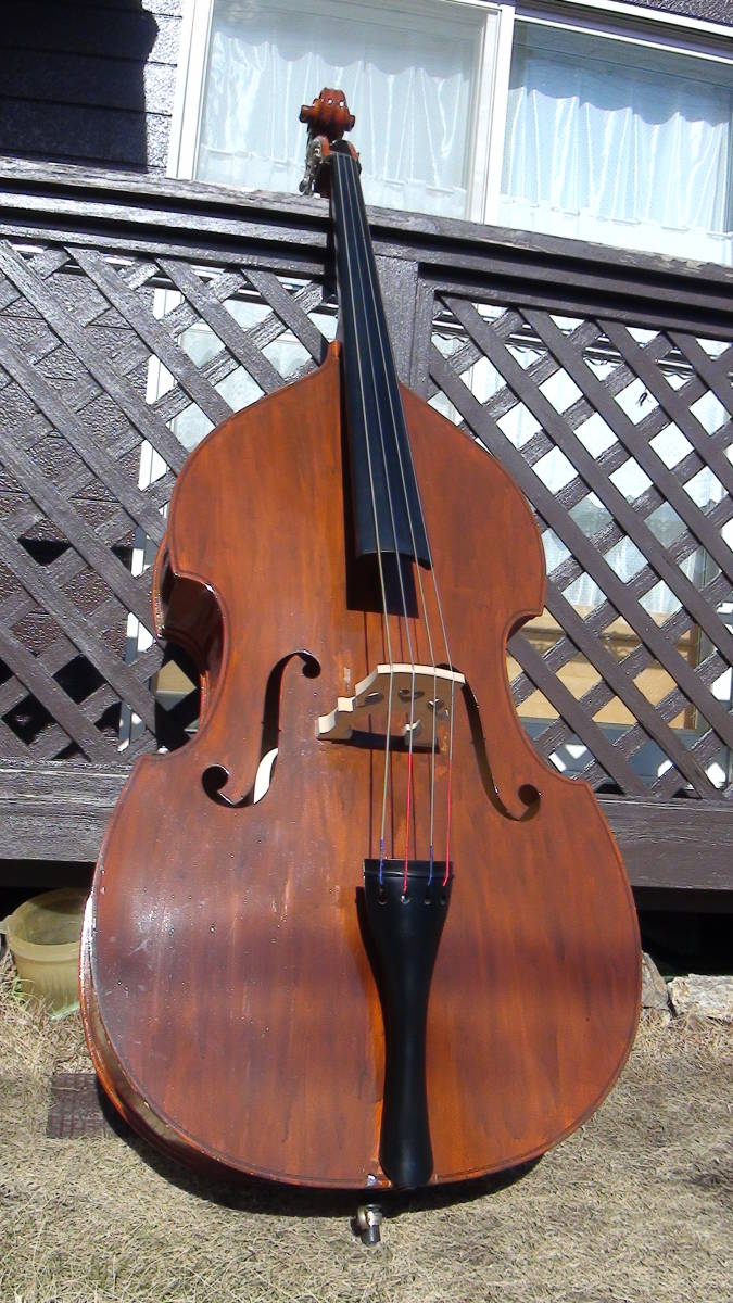 直接手渡し コントラバス Hallstatt ハルシュタット ウッドベース WBS 