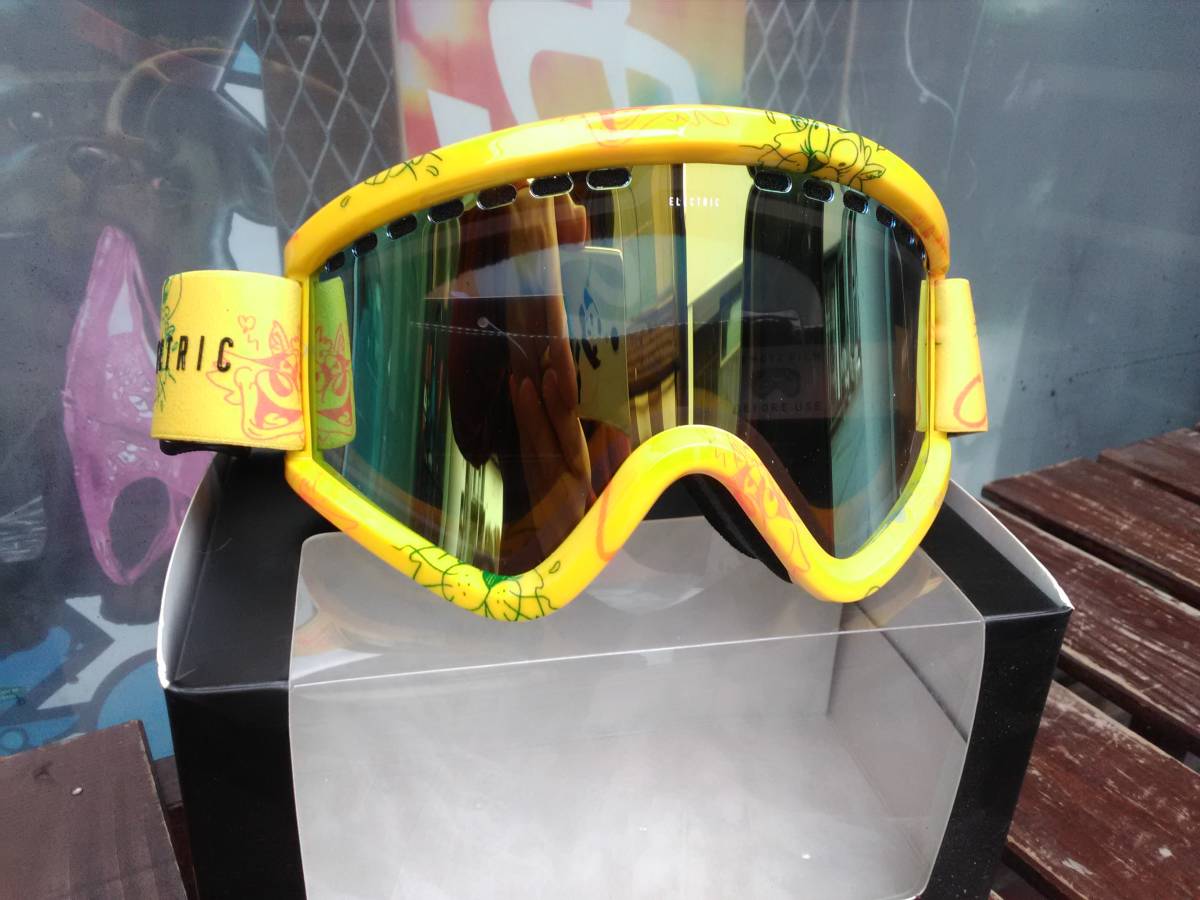 高品質，限定SALE ELECTRIC エレクトリック EGV イエロー ゴールドミラー 日本正規品(エレクトリック)｜売買されたオークション情報、yahooの商品情報をアーカイブ公開 - オークファン ゴーグル