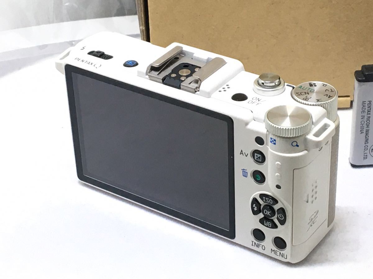 PENTAX Q ボディ ホワイト 現状品 付属品多数 ☆新品級☆PENTAX Q ボディ☆完動品☆ ペンタックス 2026年最新
