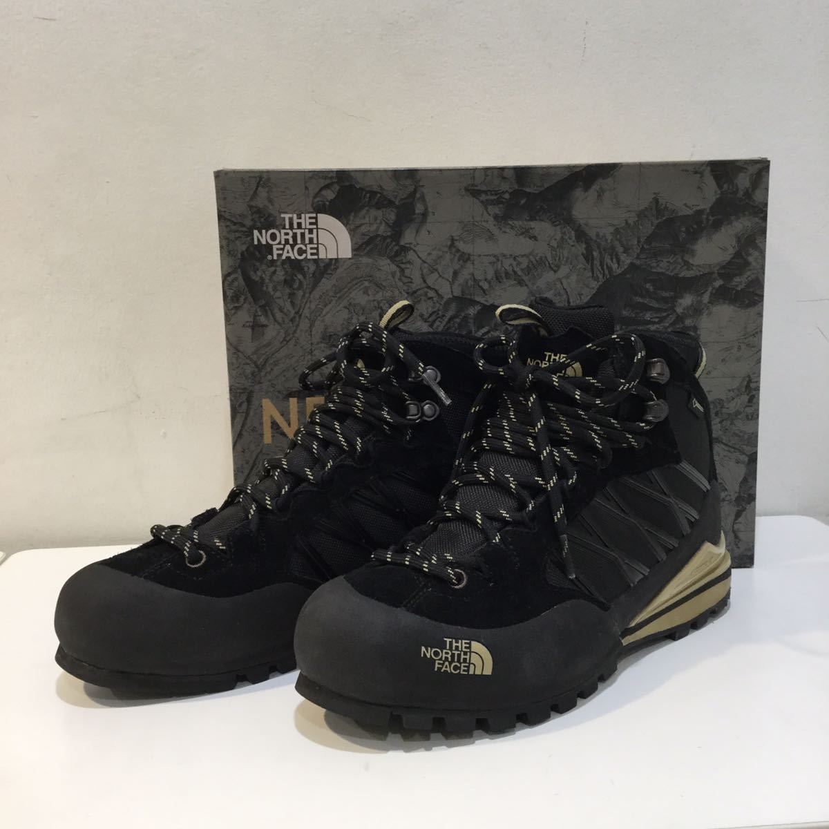  THE NORTH FACE ノースフェイス Verto S3K Ⅱ GORE-TEX ヴェルト ゴアテックス トレッキングシューズ ブラック 26cm(男性用)｜売買されたオークション情報、yahooの商品情報をアーカイブ公開 - オークフ 男性用