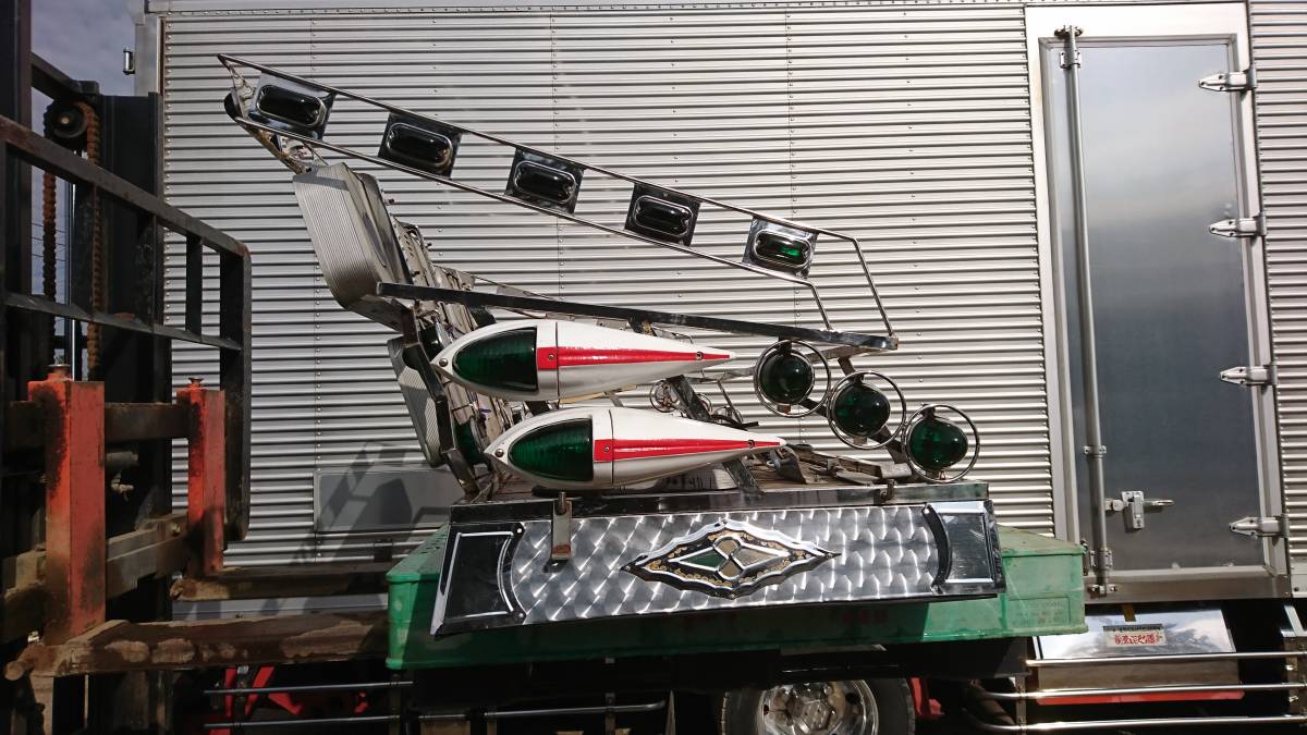 シートデッキ デコトラ シートキャリア デコトラレトロ！シートデッキ 
