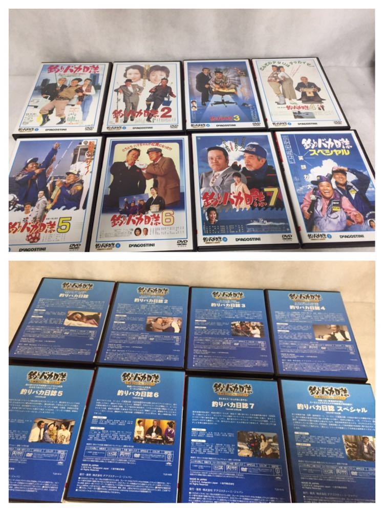 DVD 釣りバカ日誌 映画DVDコレクション 22枚セット Discのみ