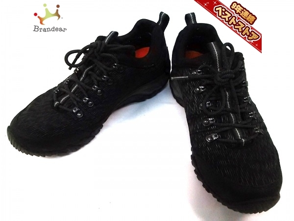 人気，定番 メレル MERRELL スニーカー 化学繊維 黒&times;ダークグレー&times;グレー レディース 靴(その他)｜売買されたオークション情報、yahooの商品情報をアーカイブ公開 - オークファン その他