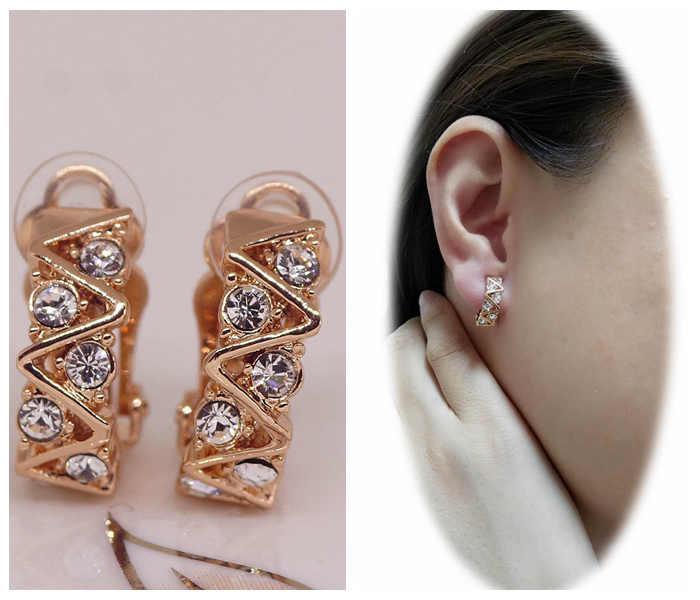 18K 18金 RGP イヤリング ゴールド 高級 CZ 上品 gp5085(キュービックジルコニア)|売買されたオークション情報、yahoo ...