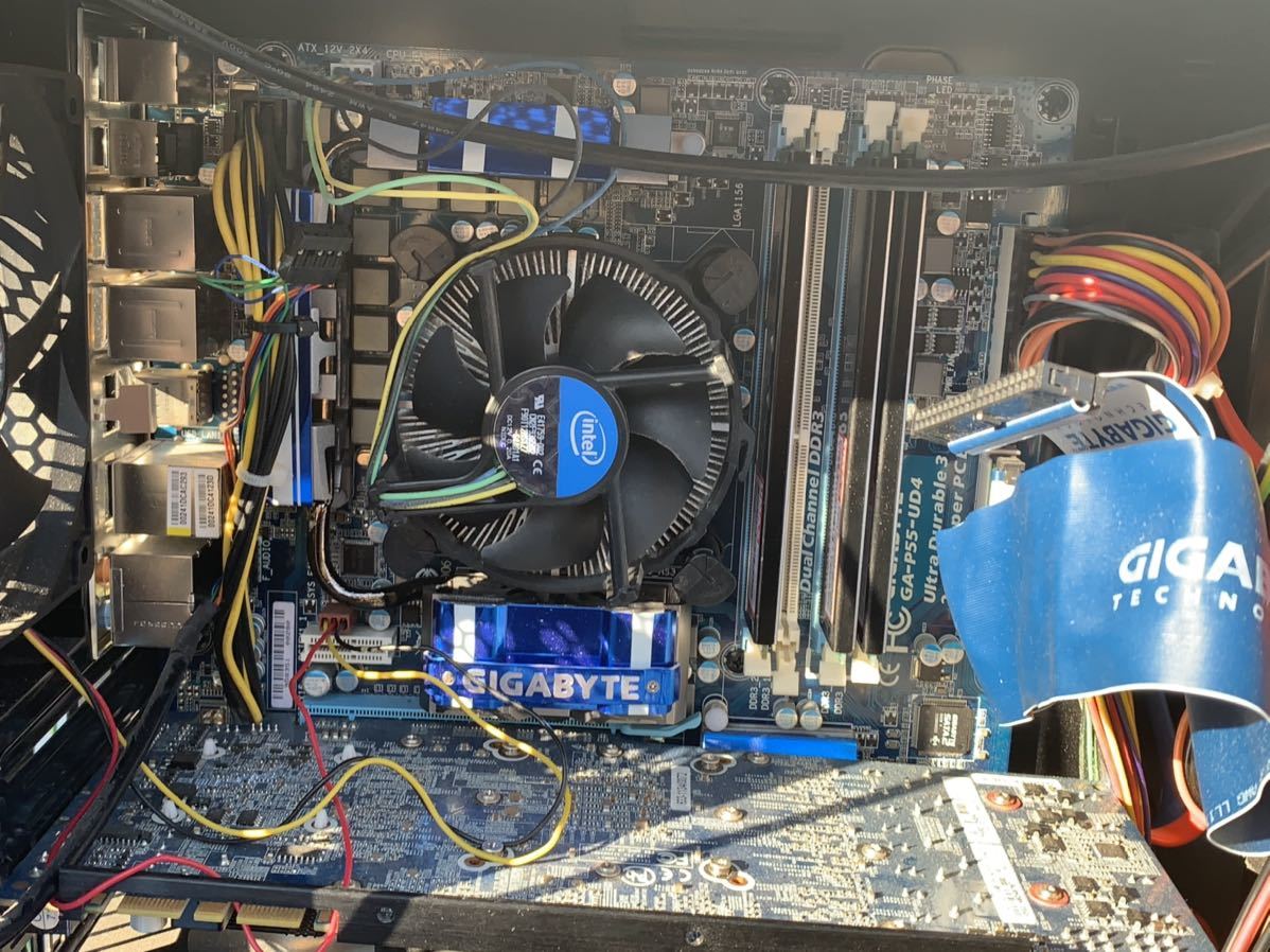 ☆CPU Intel Core i7-860/2.80GHZ 4Core /メモリ3枚/ハードディスク