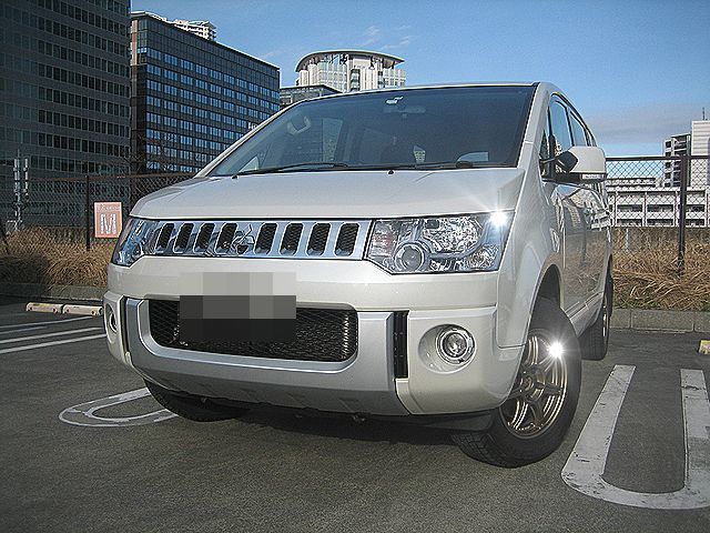 売切★4WDデリカD:５ Gナビpkg人気のパール 車検2年(R4/2迄)純正HDDナビ・Pスラ・アラウンドビューモニター