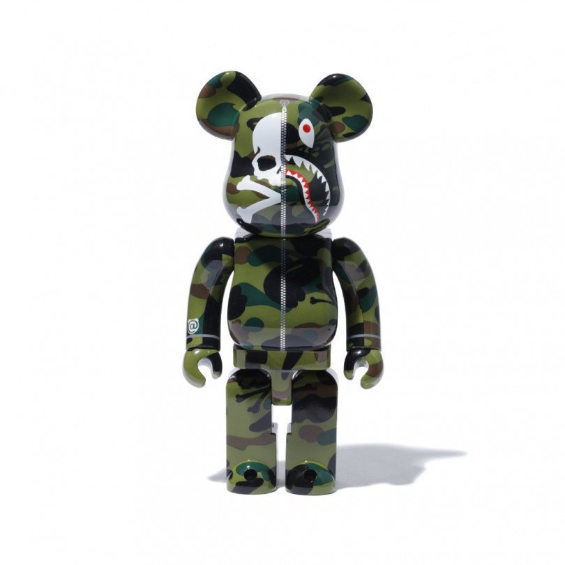 mastermind vs a bathing ape　ＢＥ＠ＲＢＲＩＣＫ　１００％　＆　４００％　MM VS BAPE　ベアブリック