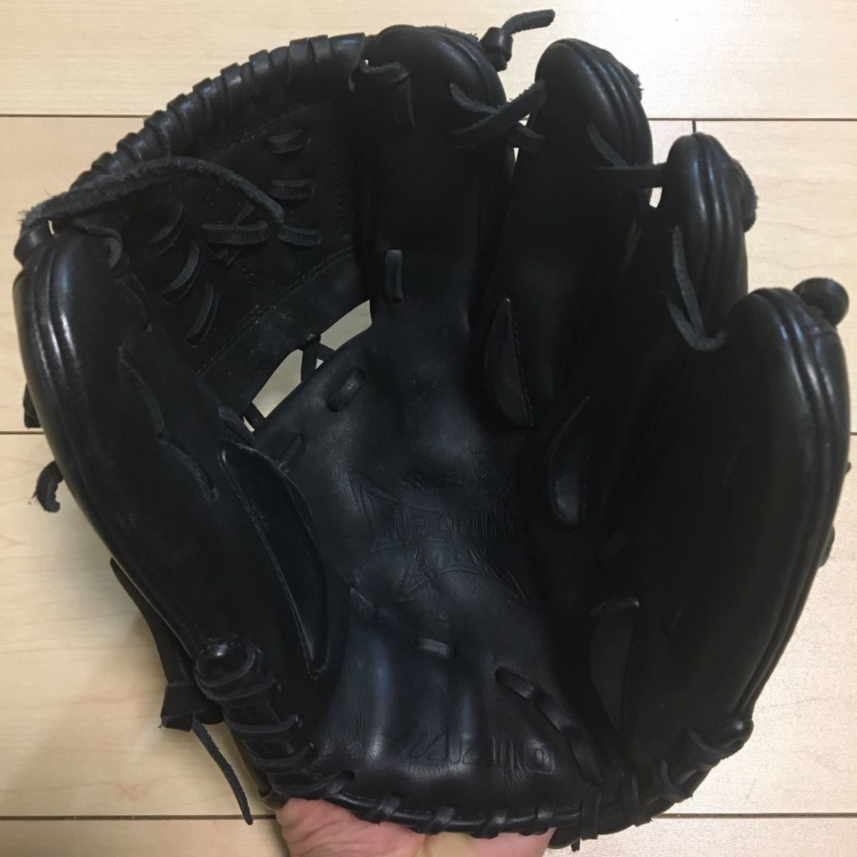 ミズノ フィールディングマックス 4つの爪 限定品 美品 内野用 軟式