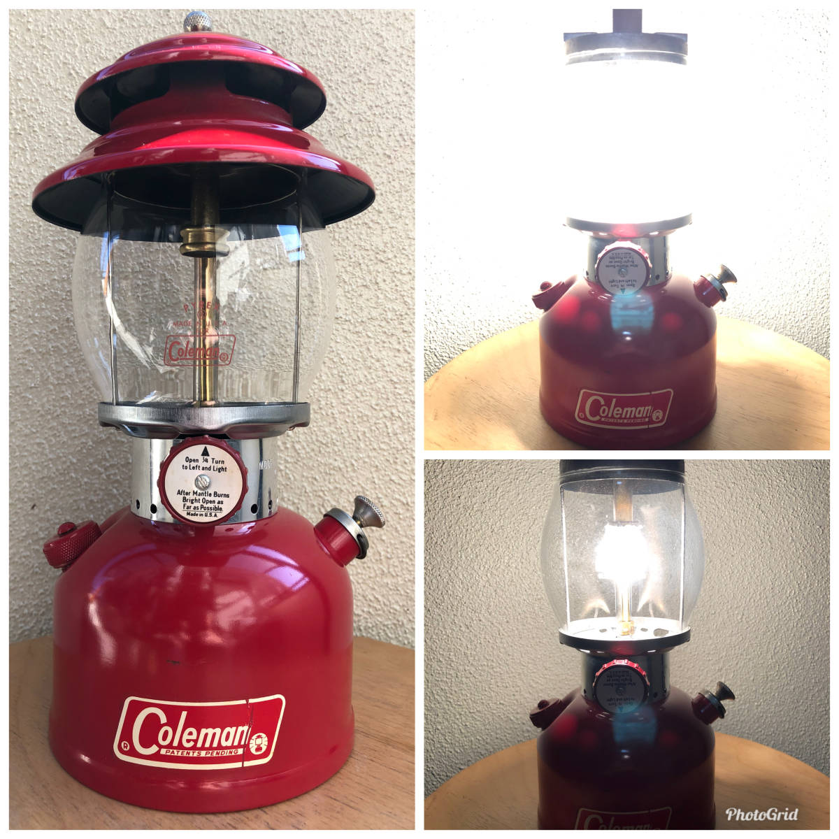 赤字超特価，SALE コールマン 200A ランタン 1970年8月刻印 分解整備済 /coleman red 赤 ビンテージ パテペン パイレックス(ホワイトガソリンランタン)｜売買されたオークション情報、yahooの商品情報をアーカイブ公 ホワイトガソリンランタン