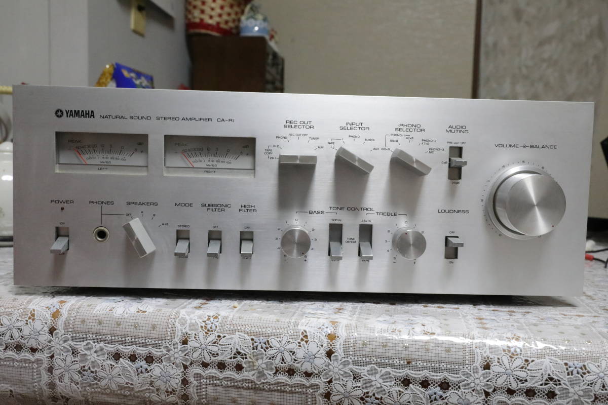 YAMAHA プリメインアンプ CA-R1 ジャンク ヤマハ オーディオ機器