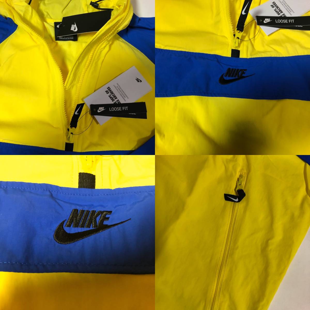 アノラック ナイキ – NIKE - ANORAK LFYT(ラファイエット)アノラックジャケット NIGHT official chloma &frasl;ｺｽﾞﾐｯｸﾌﾞﾗｯｸ model :division Y2Kｱﾉﾗｯｸ RESTOCK] ジャケット-ブラック）
