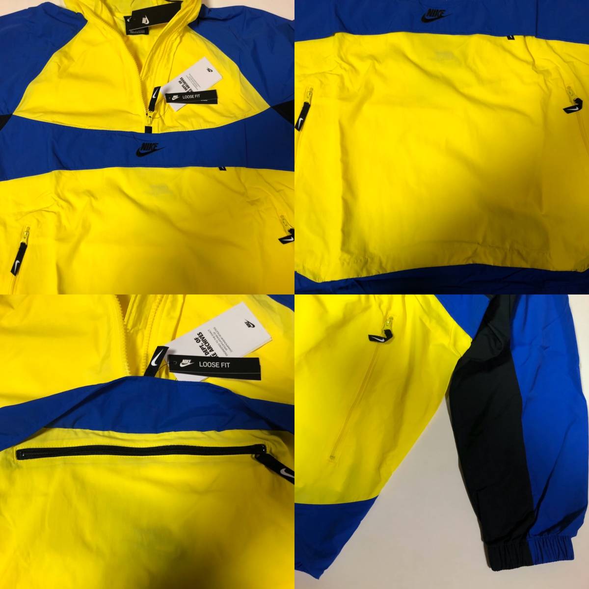 アノラック ナイキ – NIKE - ANORAK LFYT(ラファイエット)アノラックジャケット NIGHT official chloma &frasl;ｺｽﾞﾐｯｸﾌﾞﾗｯｸ model :division Y2Kｱﾉﾗｯｸ RESTOCK] ジャケット-ブラック）