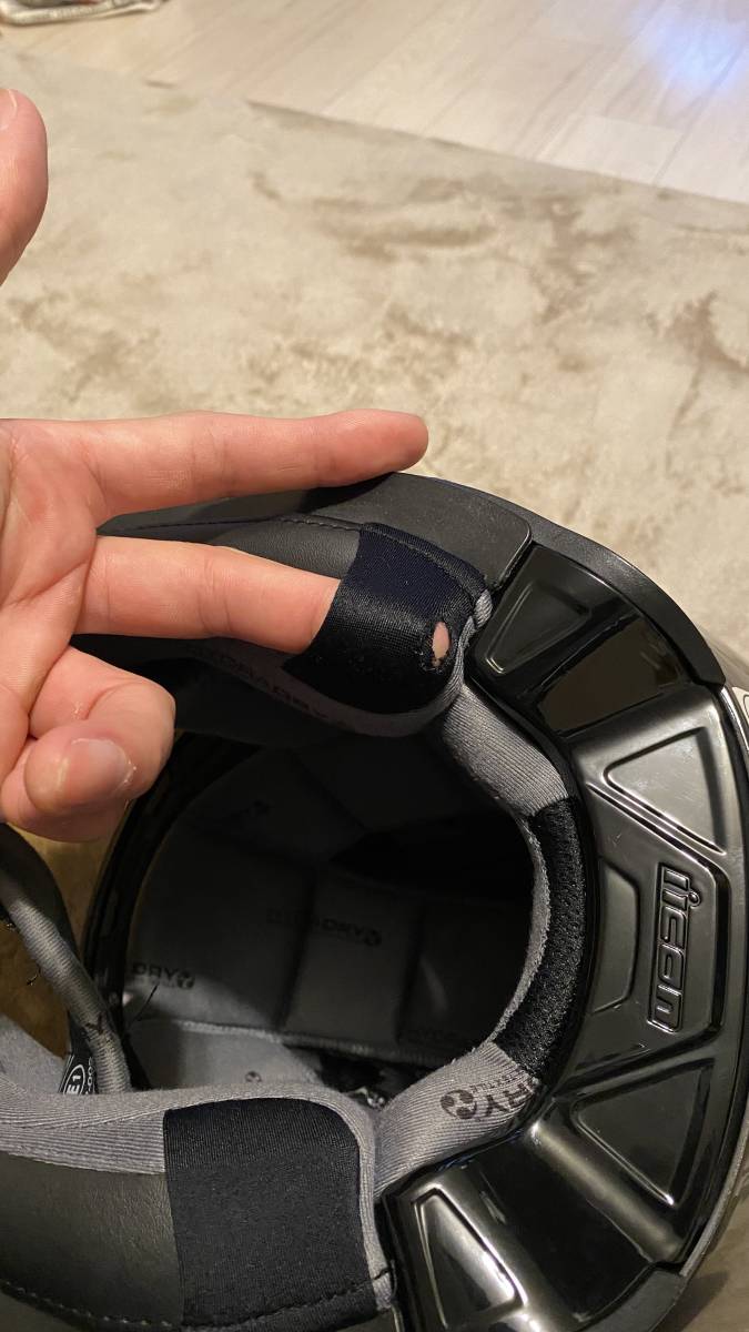 アイコン ICON AIRFLITE HELMET QUICKSILVER Lサイズ ブルーミラー