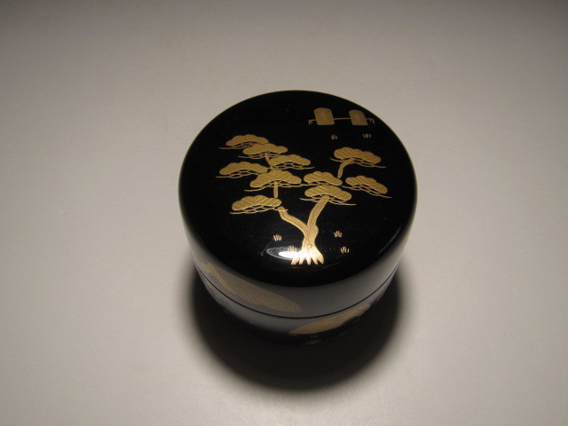 中村宗哲 塩釜蒔絵中棗 裏十五代 鵬雲斎 美しい景色の逸品 z121 中村