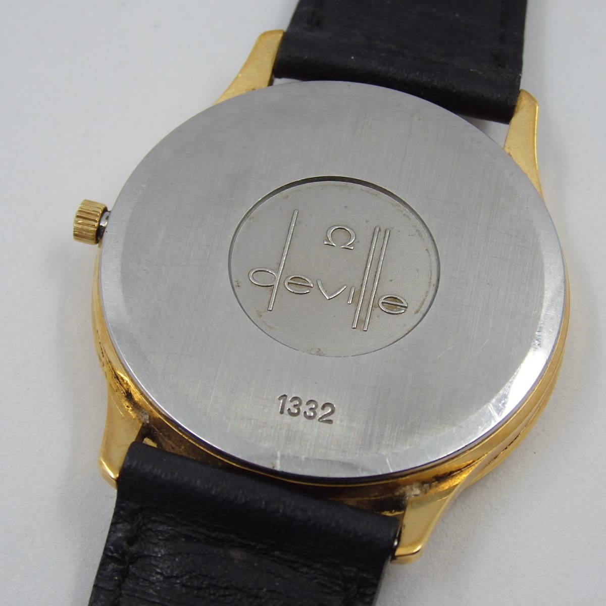 G23474 OMEGA DeVille 腕時計 オメガ デビル 1332 メンズ ゴールド 
