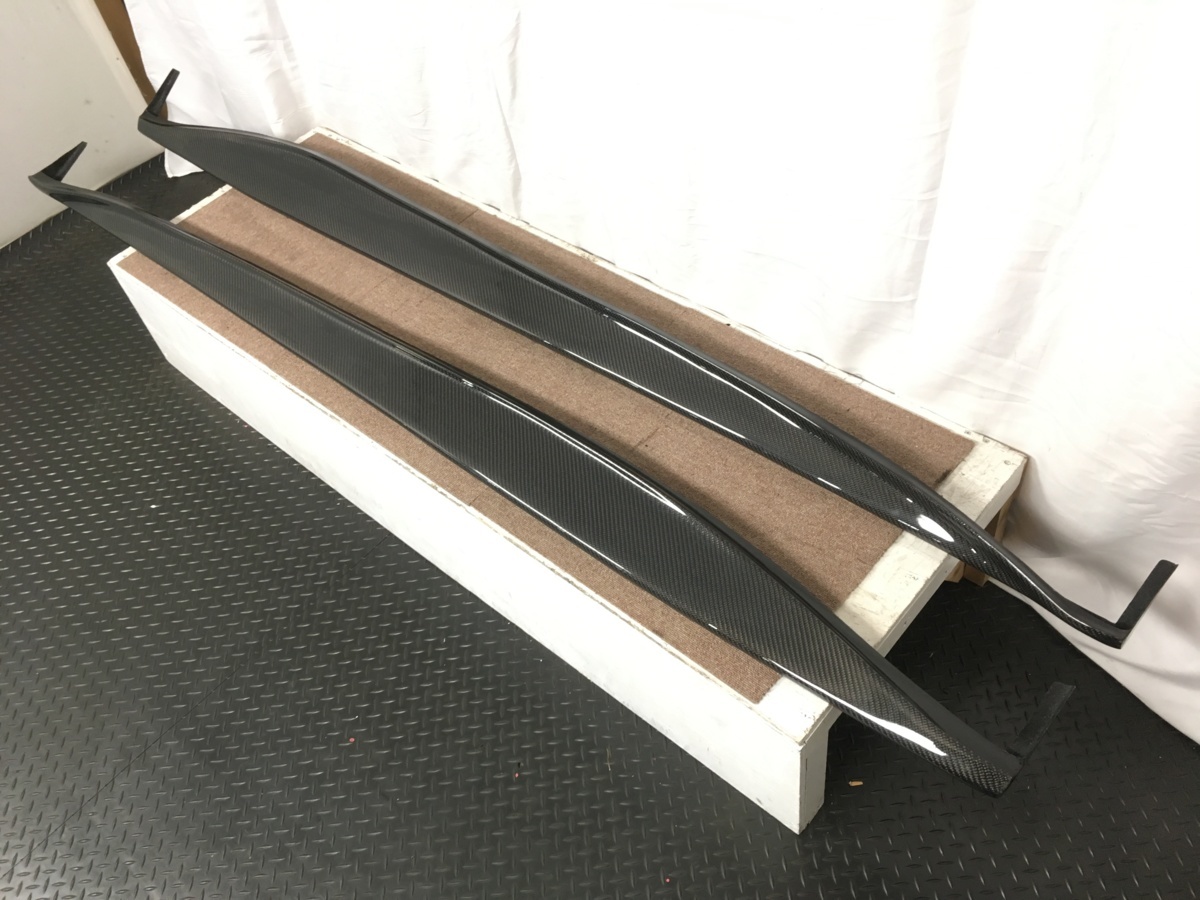 ☆マセラティ グラントゥーリズモ カーボンサイドスポイラー 左右 新品