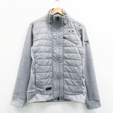 全国無料，正規品 OAKLEY オークリー 中綿切替ジャケット グレー系 L 240001340648 メンズ(オークリー)｜売買されたオークション情報、yahooの商品情報をアーカイブ公開 - オークファン ジャンパー、ジャケット
