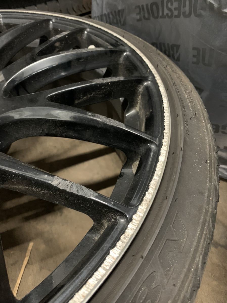 レイズ RAYS HOMURA ホムラ 2×9 ブラック 4本セット 225/35R19 19×8JJ_5