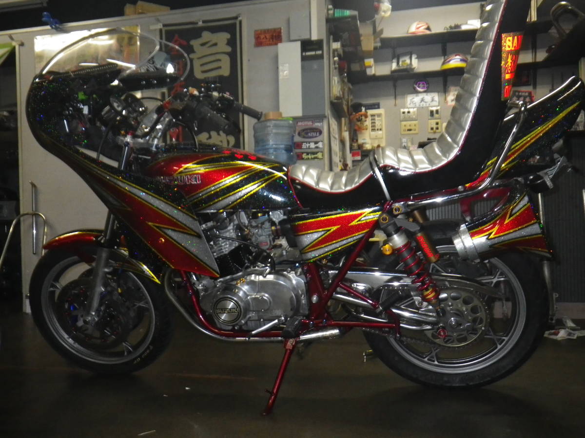 三協オート メッキ ロングスタンド GS400用 検 当時 