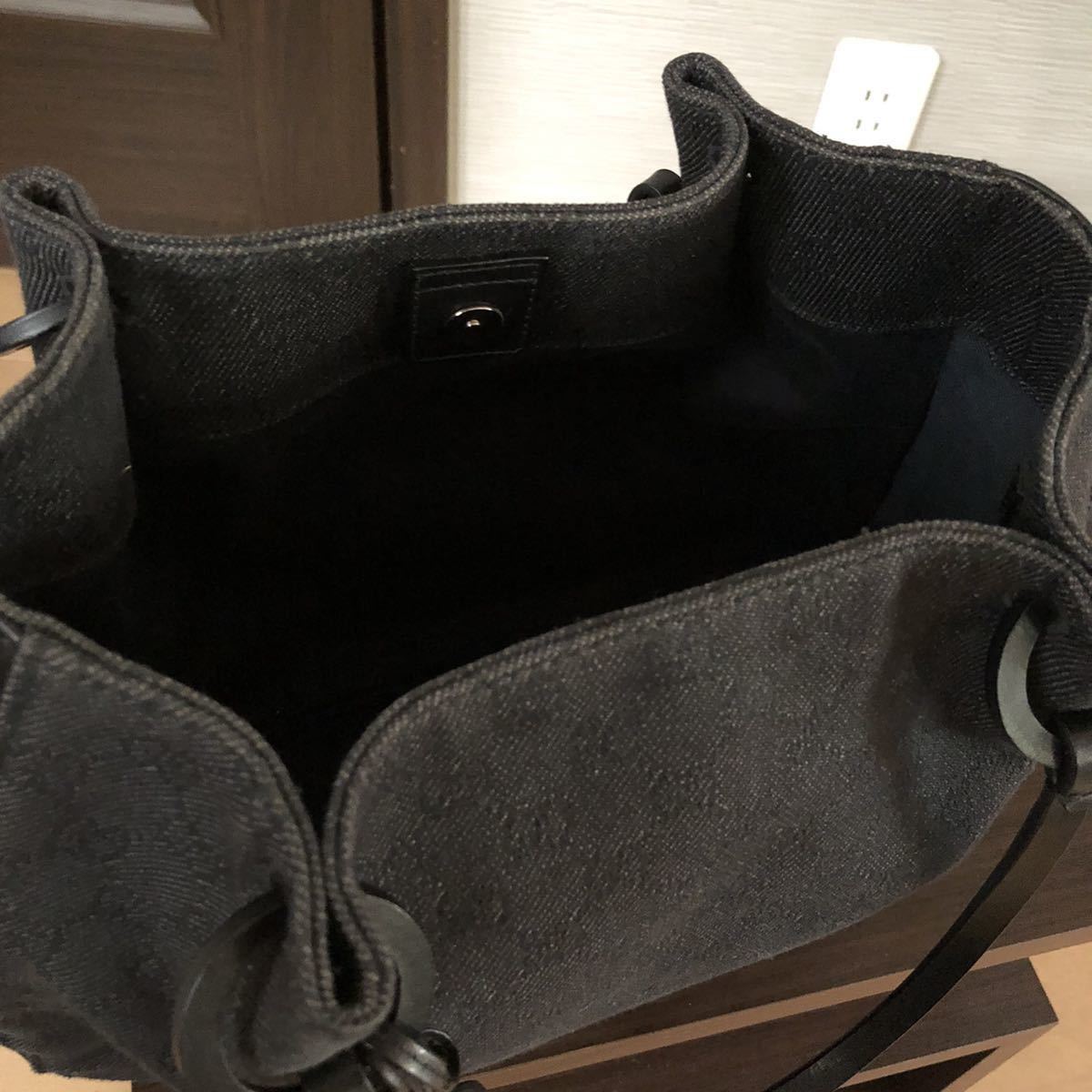 正規品》GUCCI グッチ GGキャンバス ブラック レディース トートバッグ 