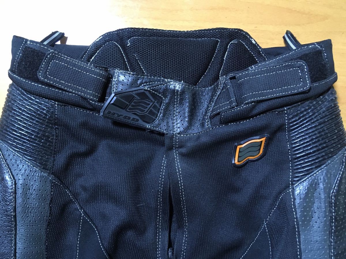HYOD ヒョウドウ レザーパンツ メッシュ ブーツアウト Lサイズ