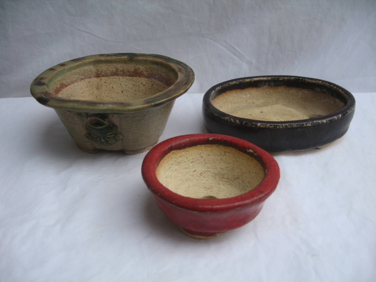 お得，お買い得 7 古都 忠寛 鉢3点(鉢)｜売買されたオークション情報、yahooの商品情報をアーカイブ公開 - オークファン 鉢