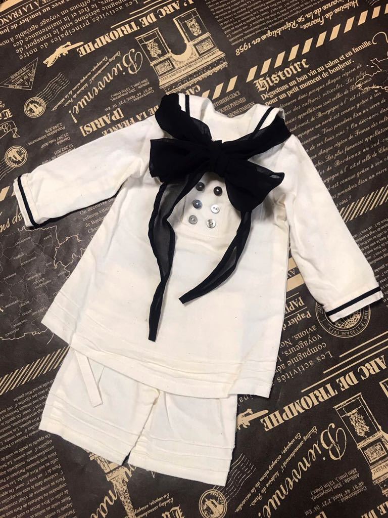  ディーラー様製 / SD13 BOY / セーラー セット ホワイト(服、靴)｜売買されたオークション情報、yahooの商品情報をアーカイブ公開 - オークファン 服、靴