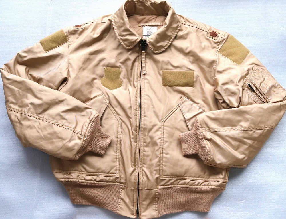 ★米軍実物 CWU-45/P Tan L 美品 2005年 フライトジャケット cwu-36/p 102_2916
