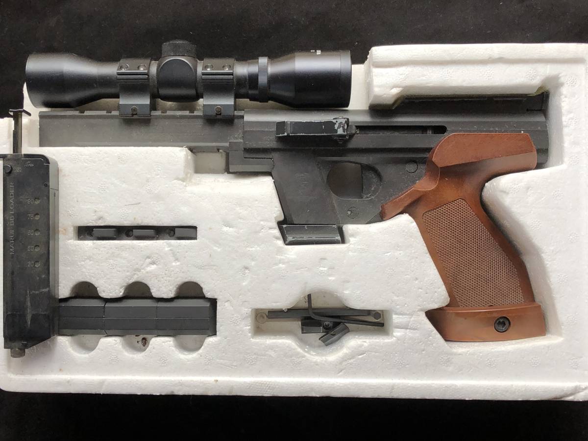 【数量限定，限定SALE】 コクサイ オリンピア ゴールドメダリスト競技用エアーコッキングガンスコープ付き(エアガン)｜売買されたオークション情報、yahooの商品情報をアーカイブ公開 - オークファン エアガン