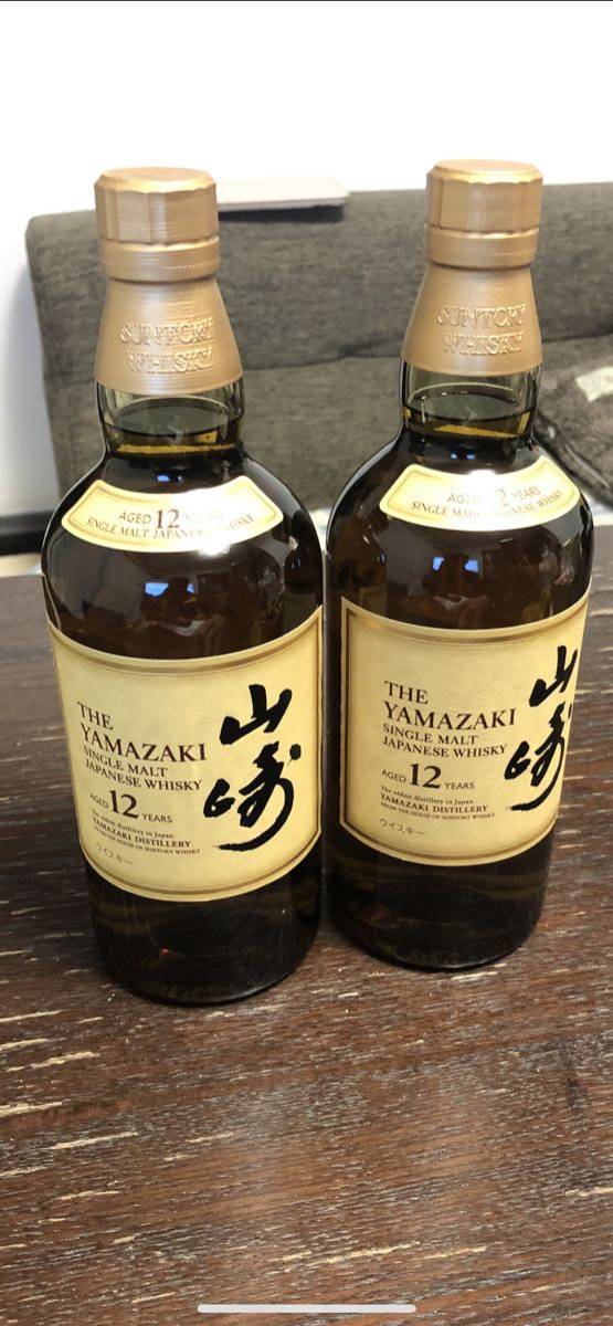  山崎12年 2本セット サントリーウイスキー シングルモルト 700ml 43度 マイレージシール付き 2個SUNTORY(日本)｜売買されたオークション情報、yahooの商品情報をアーカイブ公開 - オークファン 日本
