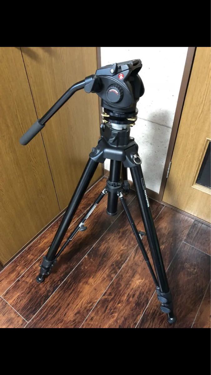 マンフロット manfrotto 三脚 475b プロ向け ビデオカメラ用_1