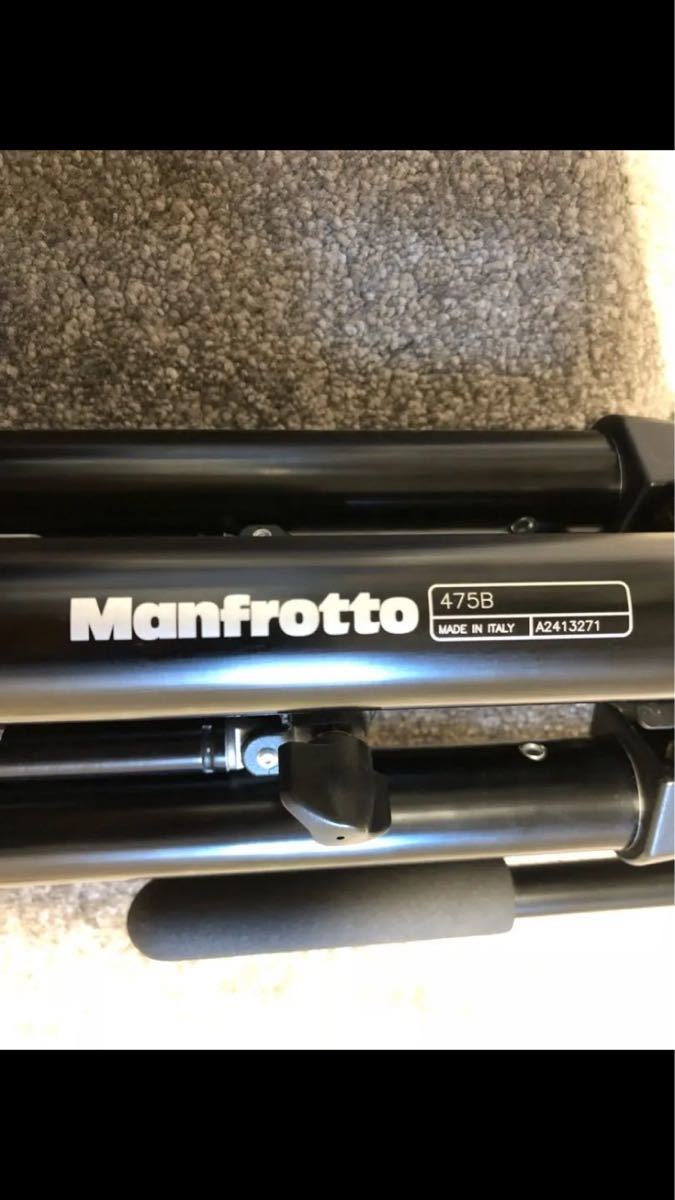 マンフロット manfrotto 三脚 475b プロ向け ビデオカメラ用_2