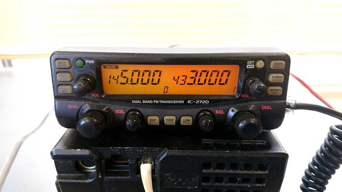 ICOM IC-2720D トランシーバー 無線機 ジャンク H11212846公式 ICOM IC