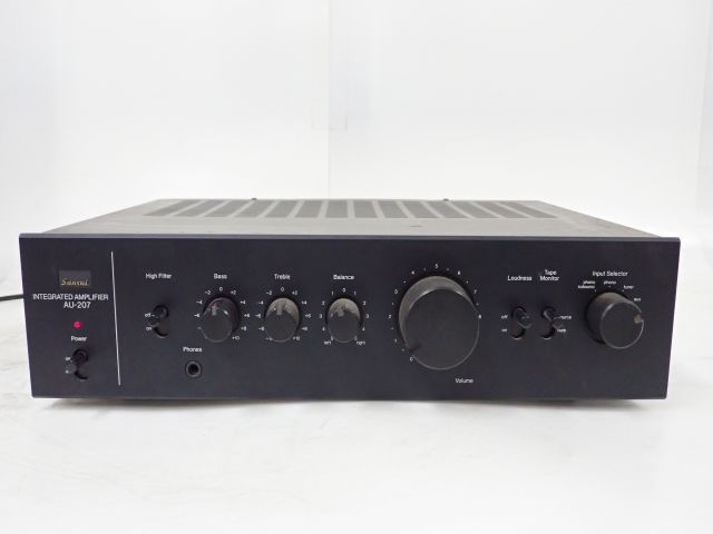 【現状品】SANSUI プリメインアンプ AU-207Ⅱ SANSUI プリメインアンプ AU-207 サンスイ サンスイ 公式通販