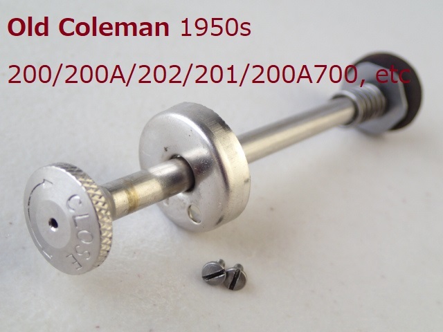 限定セール，SALE Coleman 1950年代ポンププランジャー シャフトも なメッキ ビス止め仕様 200/200A/202 赤ランタンなど コールマン(ホワイトガソリンランタン)｜売買されたオークション情報、yahooの商品情報をアー ホワイトガソリンランタン