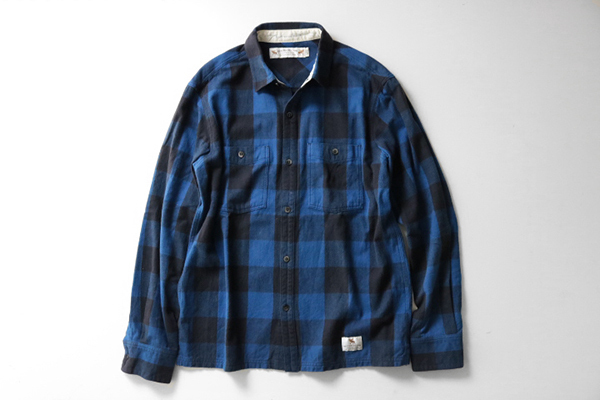 低価，限定セール NEIGHBORHOOD 16SS LOGGER / C-SHIRT LS ブロックチェック ネルシャツ Lサイズ 青&times;黒 長袖 ネイバーフッド P10(長袖シャツ)｜売買されたオークション情報、yahooの商品情報をアーカイブ公開 - オーク 男性用