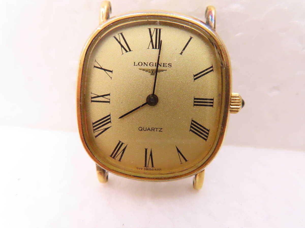 ♪□高級レア LONGINES ロンジン クオーツ時計 ジャンク品509
