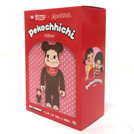 新品 BE@RBRICK ベアブリック ペコチッチ 100% & 400% 2体セット