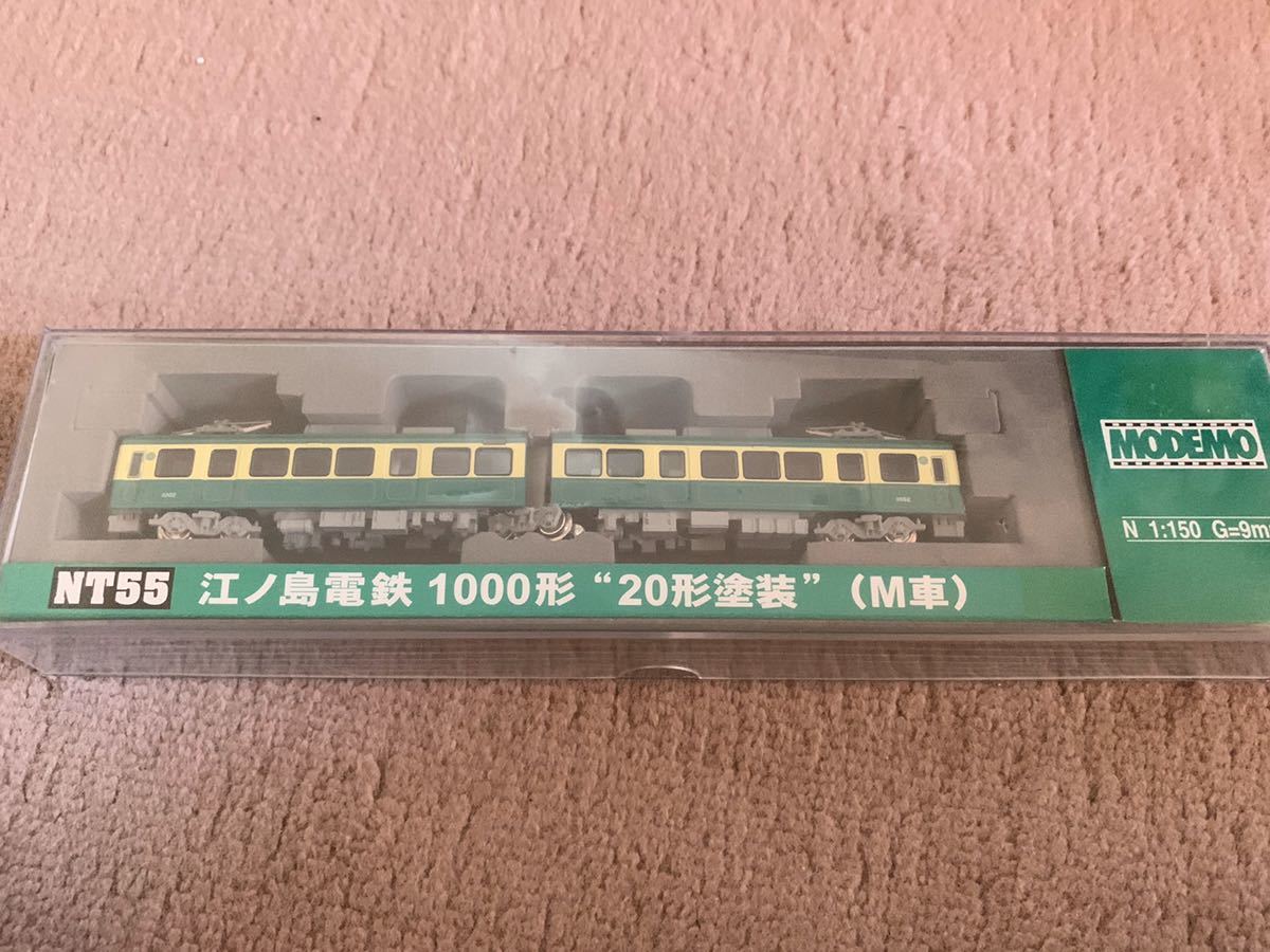 NT55 江ノ島電鉄 MODEMO 1000形 20形塗装 | モデモ Nゲージ 江ノ電 即決 M
