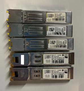 Cisco 1000BASE-T GLC-T SFPモジュール SFPモジュール｜1000BASE-T GLC