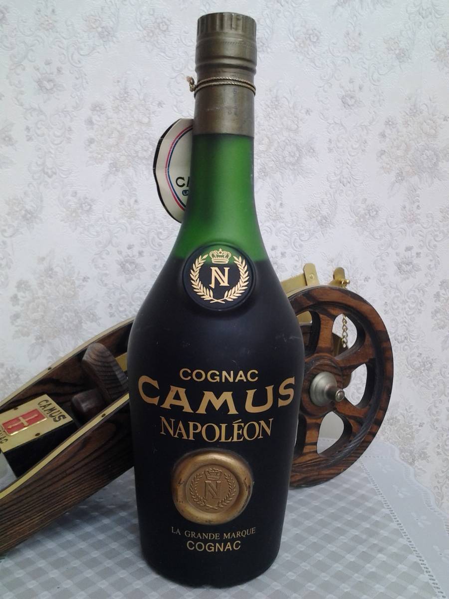 ◇ボトルスタンド 大砲台 CAMUS グランマルキ 700ml ナポレオン 古酒