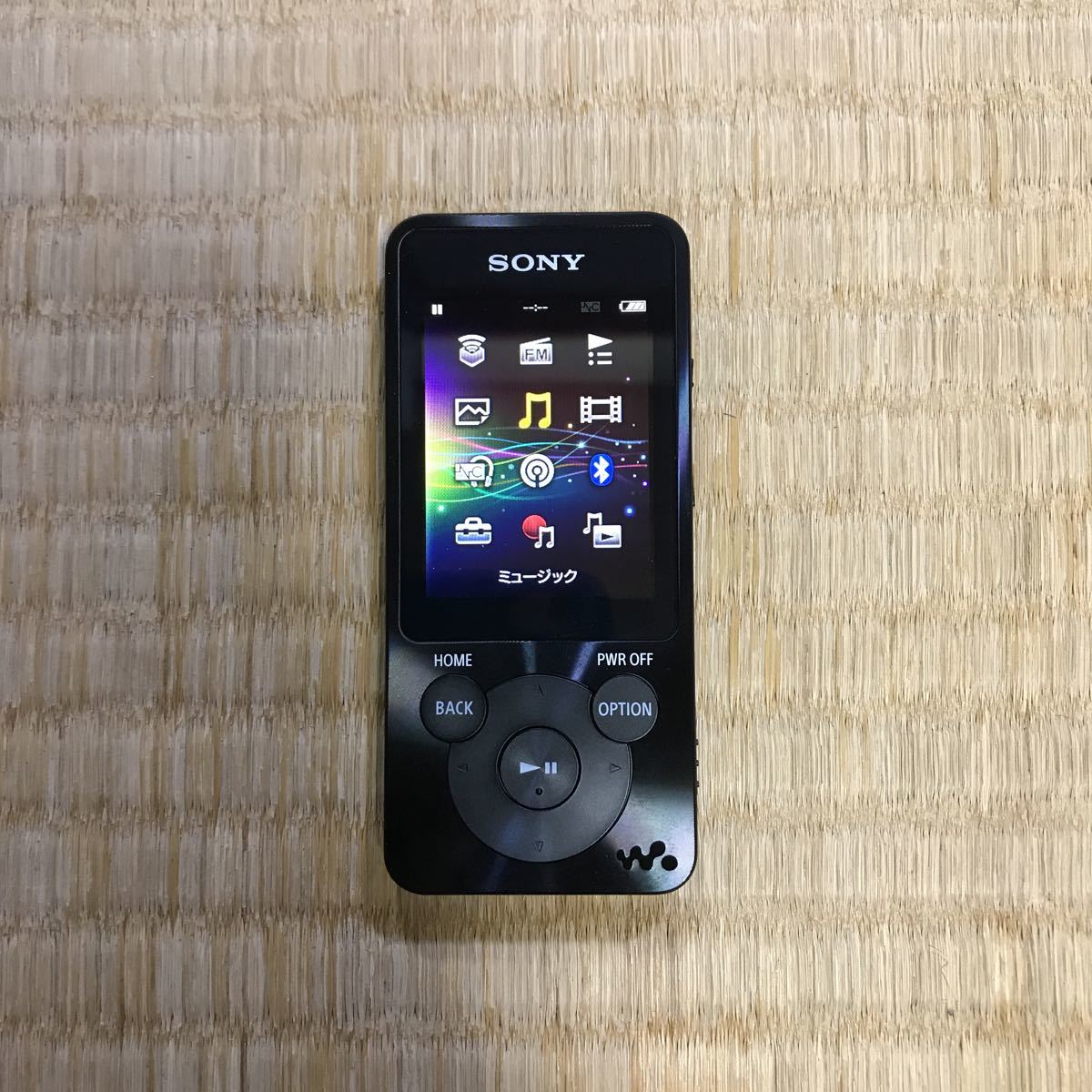 WALKMAN】◇ウォークマン◇ SONY ソニー NW-S13 ブラックカラー 4GB