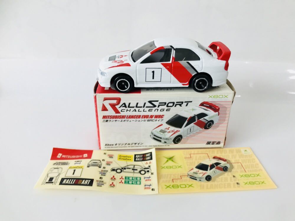 トミカ 特注 XBOXラリースポーツチャレンジ 三菱 ランサー ラリーカー