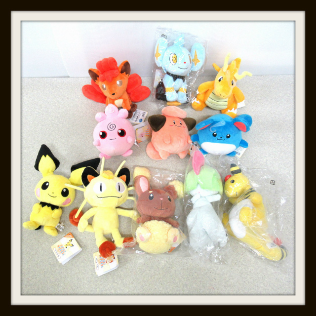 オールスターコレクションぬいぐるみ＆ぽてはぐクッションに ポケモン