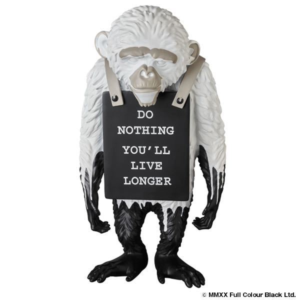 DRIP MONKEY SIGN | Ver Monkey Banksy Sign ape art eBay Medicom by
