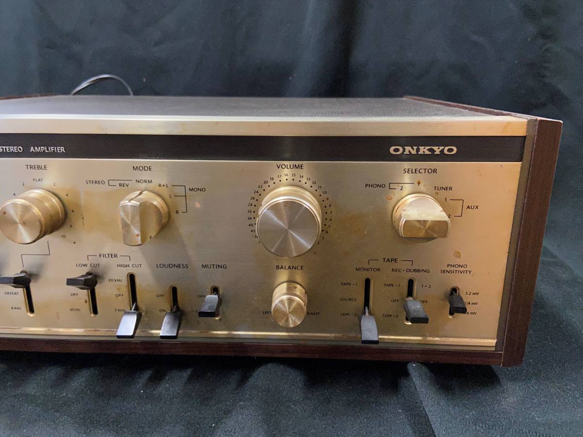 ONKYO Integra A-755mkII/100 アンプ ジャンク品 ONKYO Integra A-755mkII/100 アンプ ジャンク品 ONKYO Integra A