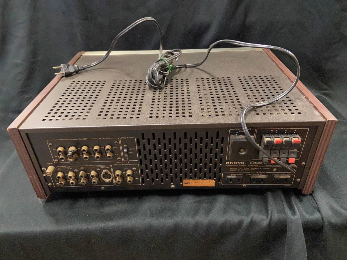 ☆中古/ジャンク☆『ONKYO/ステレオアンプ/Integra/A-755nⅡ/100』