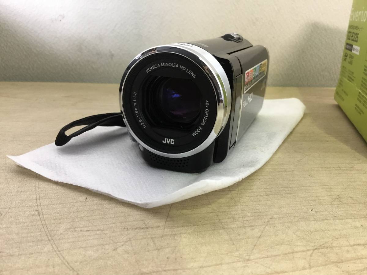 動作OK】 JVC Everio ビデオカメラ ハイビジョンムービー GZ-E225