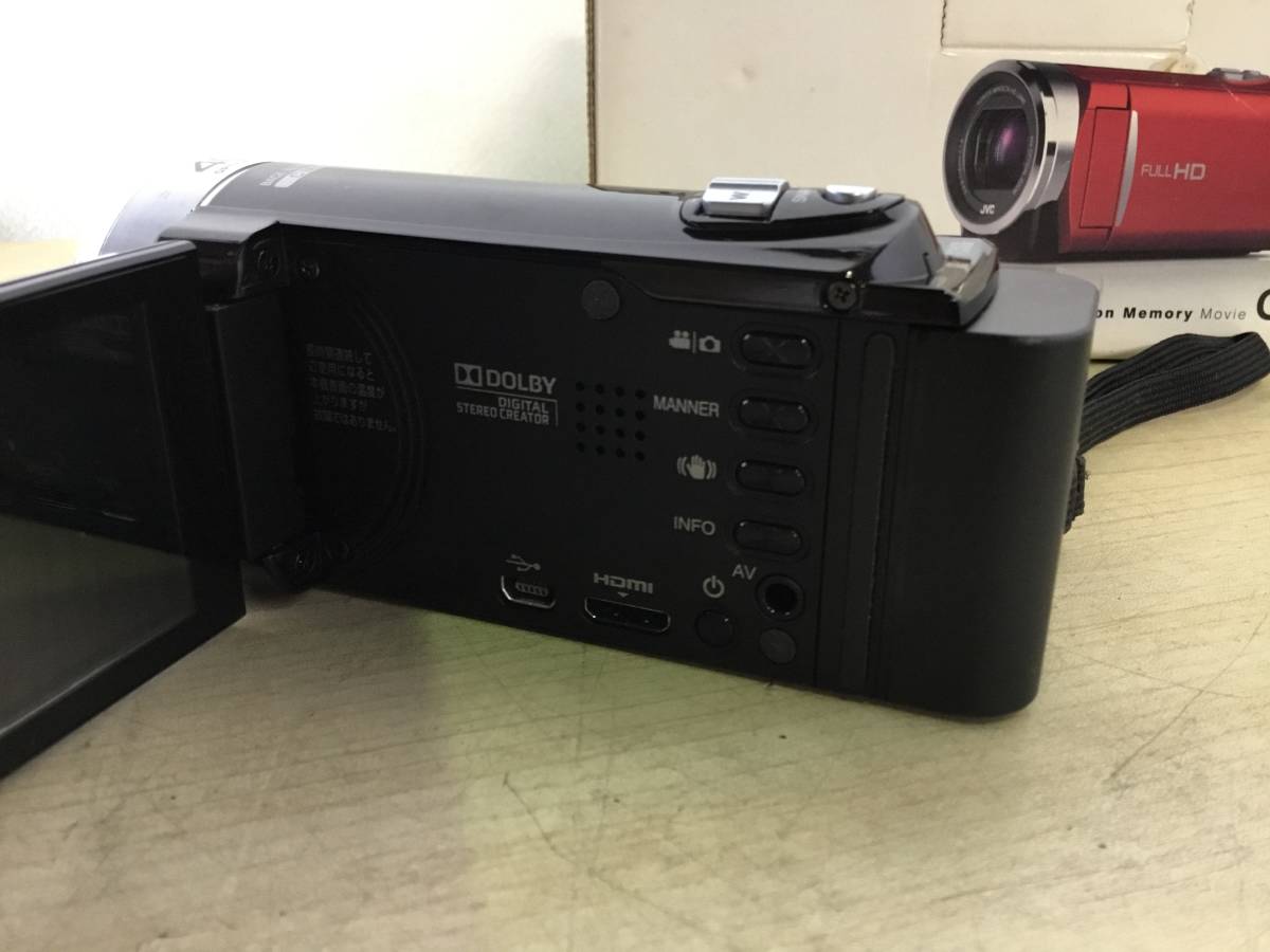 動作OK】 JVC Everio ビデオカメラ ハイビジョンムービー GZ-E225