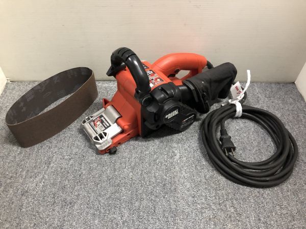 送料無料！！[税込・中古] 通電確認済み ブラック＆デッカー/B＆D ベルトサンダー KA3000